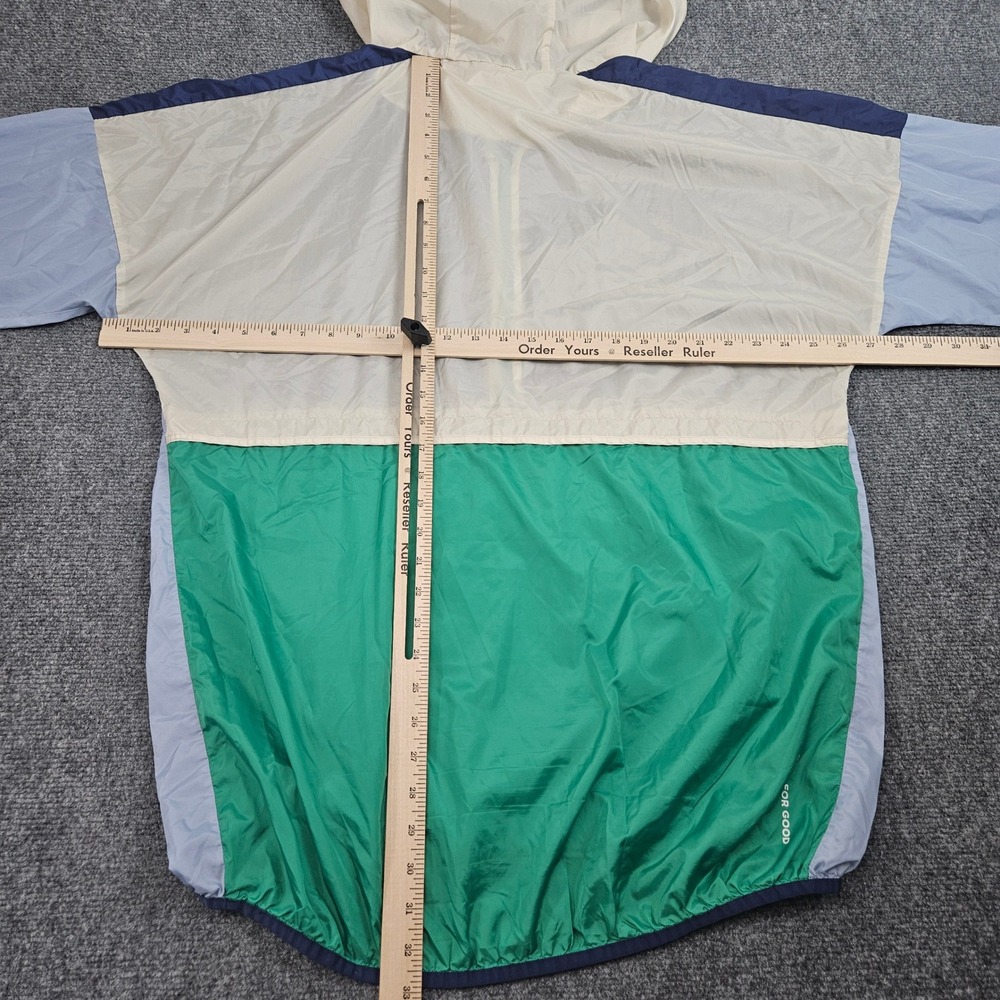 Cotopaxi Windbreaker XXL Blue Green Colorblock Teca Half Zip Pullover Jacket - Picture 8 of 10